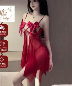 Váy ngủ ren xuyên thấu sexy