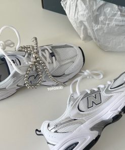 Giày New Balance 530 White Navy GR530SB1 Chính Hãng-thoitrangcenter