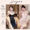 HT94 Váy ngủ sexy phối ren dáng xoè sanh chảnh kèm ĐỆM LÓT