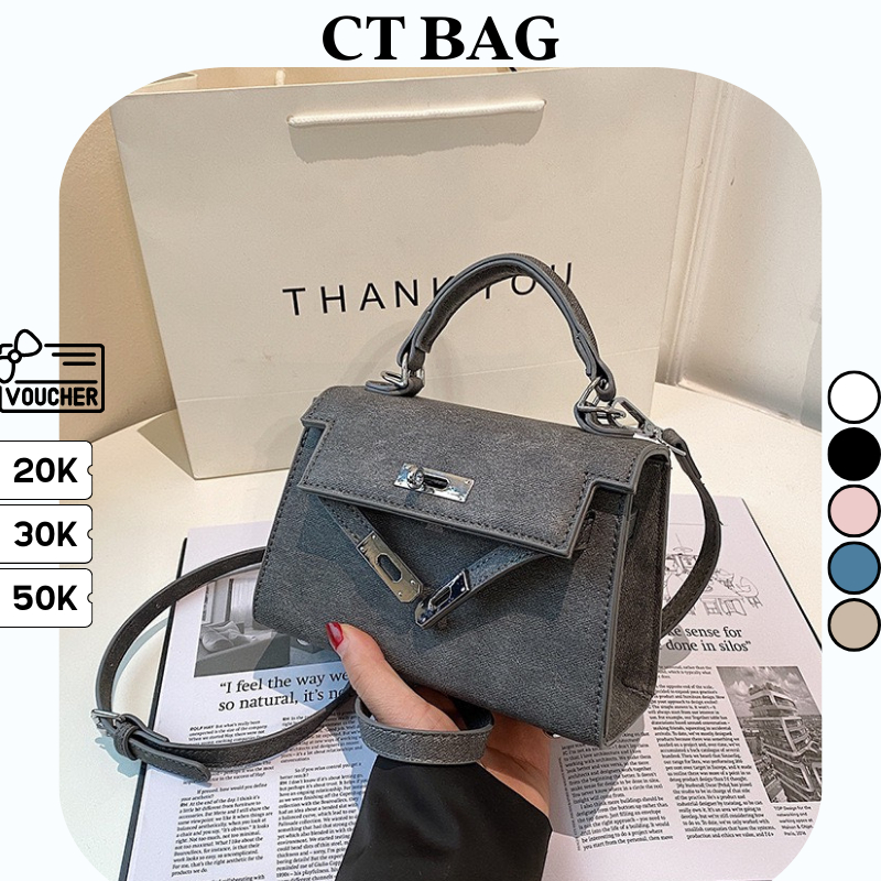 Túi xách nữ CT đeo chéo quai xách da pu cao cấp hàng quảng châu đi tiệc đi chơi sang trọng TX-102-thoitrangcenter