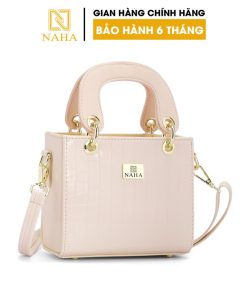 Túi Xách Nữ Vân Cá Sấu Đeo Chéo Thời Trang NAHA NH132-thoitrangcenter