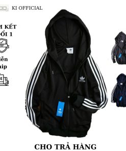 Áo khoác thể thao 3 sọc Nam Nữ
