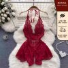 Váy ngủ Bodysuit Ren đồ ngủ sexy cosplay xuyên thấu gợi cảm cho nữ A49-thoitrangcenter