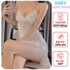 Váy ngủ phi lụa phối ren cao cấp
