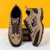 Giày thể thao nam sneaker chất liêu da đế dày thoáng khí