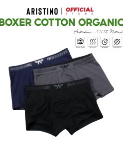 Quần lót boxer nam ARISTINO kiểu sịp đùi cao cấp cotton mềm mại thoáng mát chính hãng - ABX056-thoitrangcenter