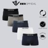 Combo 5 quần lót nam DWIN sịp đùi kháng khuẩn cao cấp boxer tam giác vải thun lạnh co dãn 4 chiều-thoitrangcenter