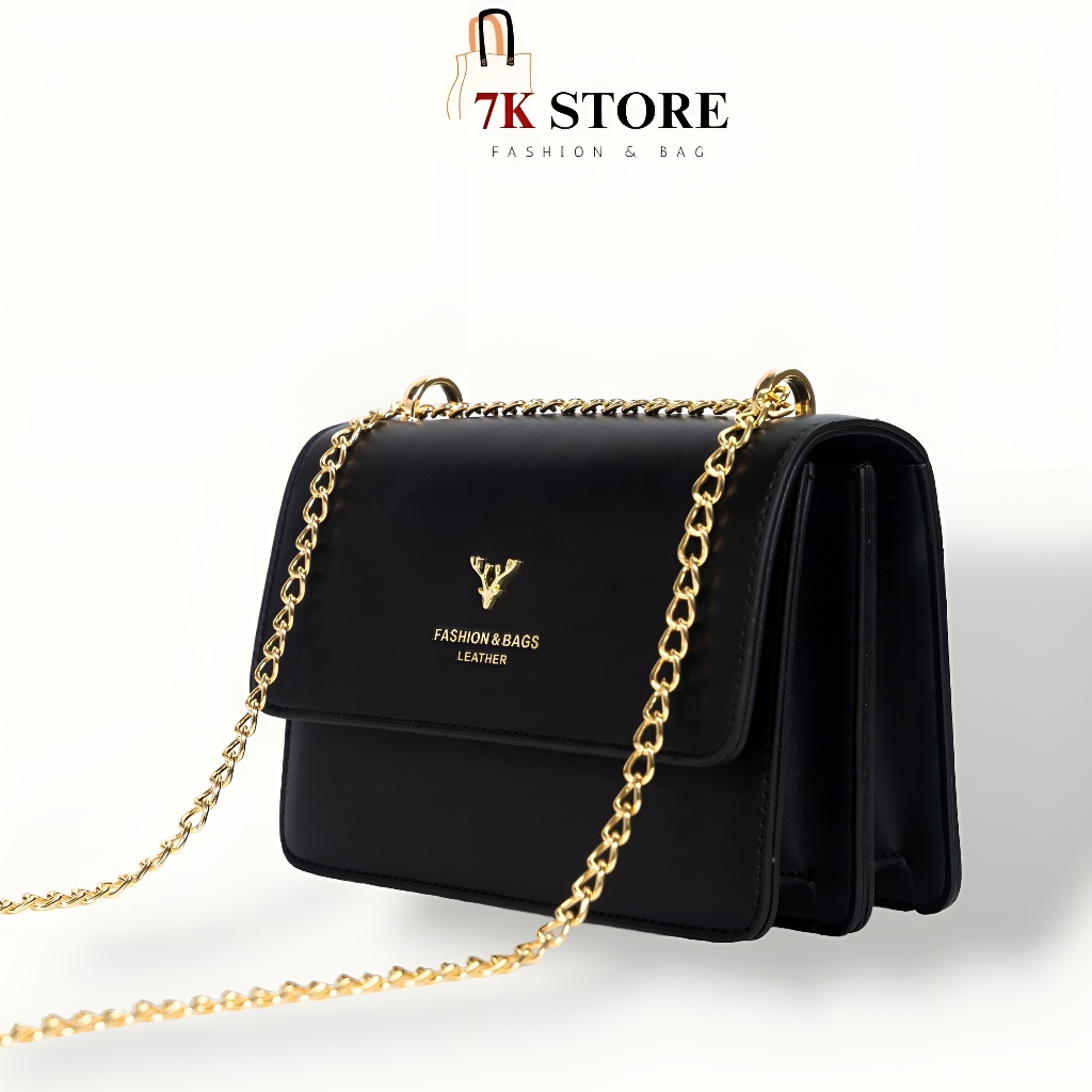 Túi xách nữ đẹp đeo chéo vai thời trang trẻ trung công sở dáng vuông nhiều ngăn Hàn Quốc 7K STORE TX03-thoitrangcenter