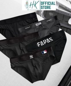 Quần Sịp Nam Tam Giác [ Combo 4-5-6 cái ] Full Đen