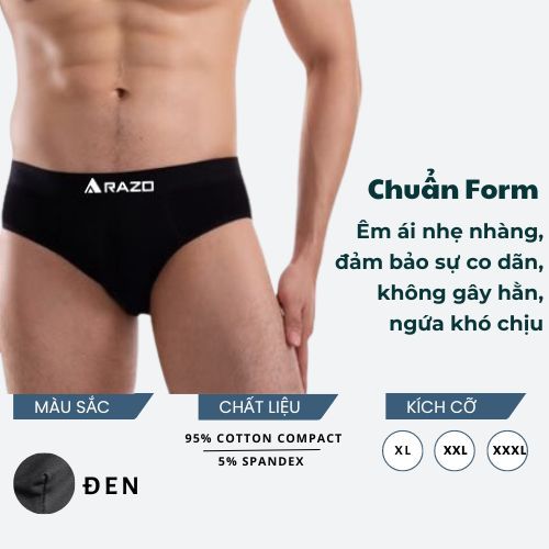 Quần Lót Nam Tam Giác Thun Lạnh Co Dãn 4 Chiều .-thoitrangcenter