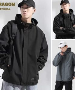 Áo khoác dù nam nữ DRAGON áo khoắc gio chống nắng 2 lớp kháng nước