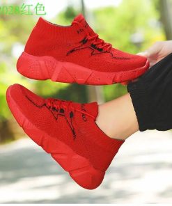 GIÀY NHẢY CHẠY BỘ NIUBADAO ĐỎ NHỆN-thoitrangcenter