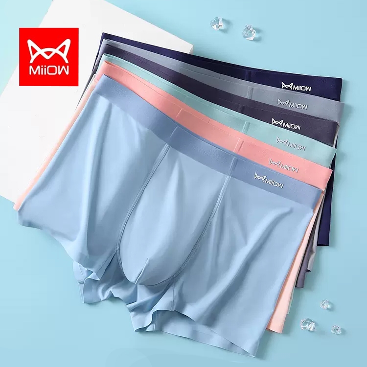 Quần lót nam boxer thun lạnh MiiOW cao cấp combo 3 cái