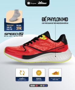 Giày Chạy Bộ Zocker Speed Up Red