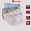 Sét 4 quần sịp nam KENGMAN MEN'S UNDERWEAR quần xì đùi thun lạnh co giãn mềm mại thoáng khí VENT SILK-thoitrangcenter