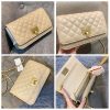 Túi trần ô trám khoá gập size 20cm hàng đẹp ảnh thật-thoitrangcenter