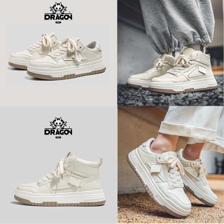 Giày thể thao sneaker nam nữ Enter Dragon De Monaco new 2024 ( 2 Phiên bản cổ thấp và cổ cao )-thoitrangcenter