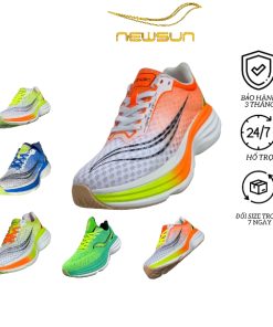 Giày Thế Thao Nam Nử Chạy Bộ Aerobic Đế hạt Eva Nhẹ Xanh 023 Sneaker Sport Tập Thể Dục Tập Chạy Bộ-thoitrangcenter