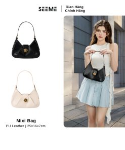 Túi kẹp nách đeo chéo nữ cao cấp SEEME Mixi Bag-thoitrangcenter