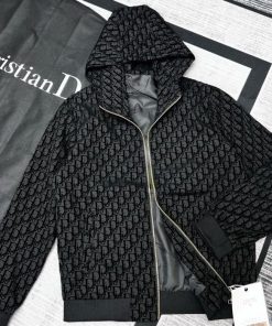 Áo Khoác Dù Di.or 2 Lớp Có Hoạ Tiết Vân Logo Hót Nhất 2023-thoitrangcenter