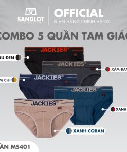 5 ] Quần Lót Nam Tam Giác Jackies Kháng Khuẩn Tốt