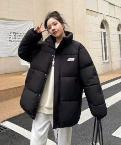 ÁO KHOÁC PHAO NAM NỮ ĐẠI HÀN - Logo CATTEEN hàng chuẩn loại 1 Có Dây Rút Mẫu MỚI 2024 G1-thoitrangcenter