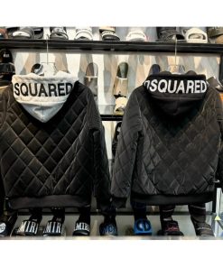 Áo Khoác Phao Nhung Nam Nữ Mặc Siêu Ấm Pha Mũ Nỉ Thêu DSSQUl Cao Cấp-thoitrangcenter