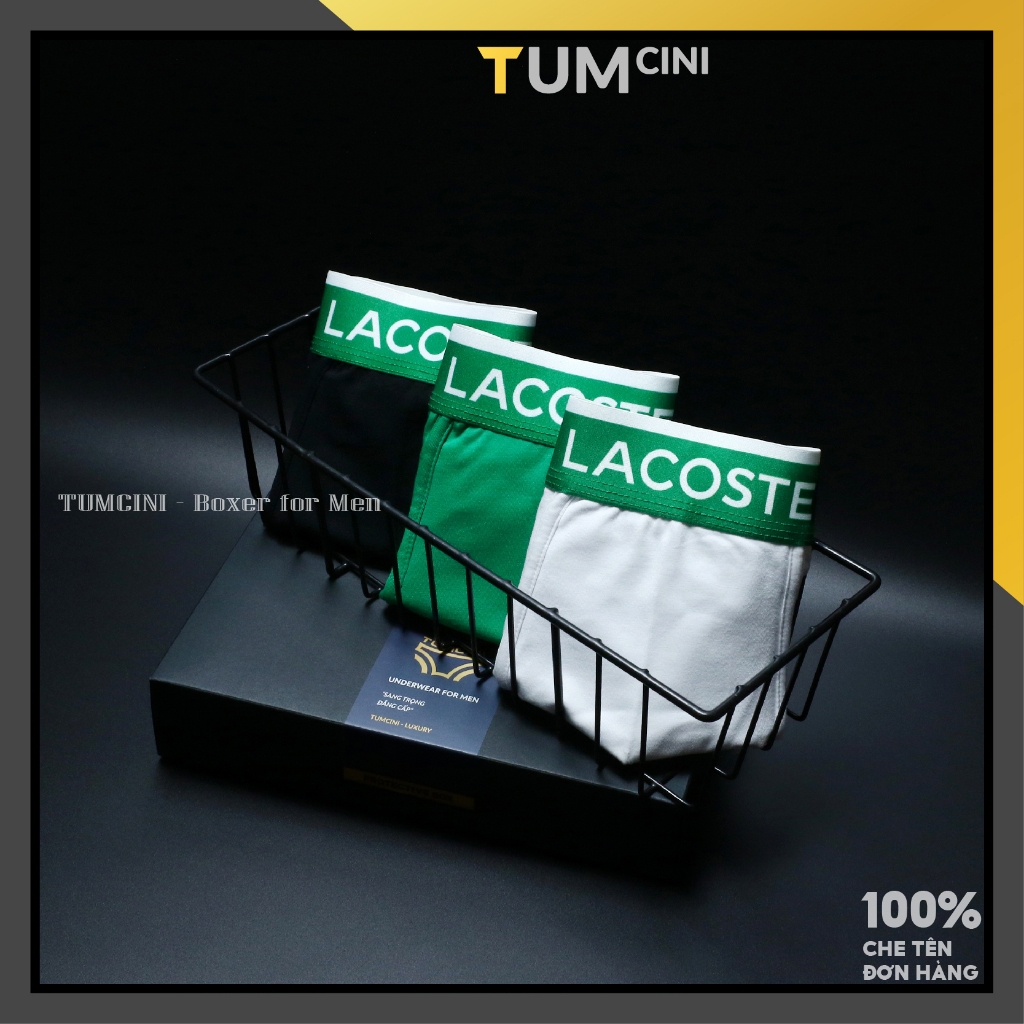 Quần sịp nam cotton boxer thể thao cao cấp co giãn 4 chiều thấm hút tốt Tumcini LA1-thoitrangcenter