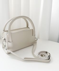 Túi đeo chéo nữ basic 2 quai da trơn - BASIC BAG VC01-thoitrangcenter