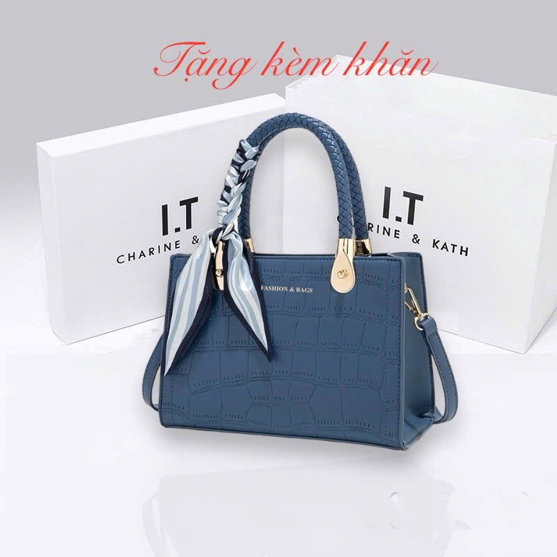 Túi xách nữ đeo chéo 2 quai cầm tay da mềm sang chảnh tặng mẹ trung niên YADASI STORE TX04-thoitrangcenter