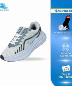 Giày thể thao chạy bộ nam nữ Goya Plus năm 2025 màu Xám V1 - Siêu nẩy