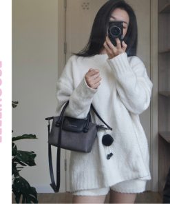 (Có kèm charm) NUCCLE BAG Túi xách phong cách đơn giản