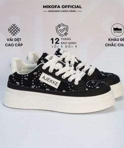 Giày Nam Thể Thao Nam MIKOFA Đế Khâu Độn 4CM