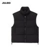 Áo phao gile JULIDO dáng lửng form boxy 2 Túi Sườn Chéo Mùa Thu Đông-thoitrangcenter