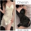 (M. 126) Váy ngủ sexy có mút vải lụa cao cấp kiểu basic Đầm mặc nhà gợi cảm quyến rũ-thoitrangcenter