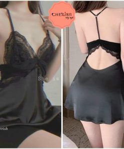 (M. 700) Váy ngủ sexy lụa cao cấp Đầm mặc nhà gợi cảm quyến rũ-thoitrangcenter