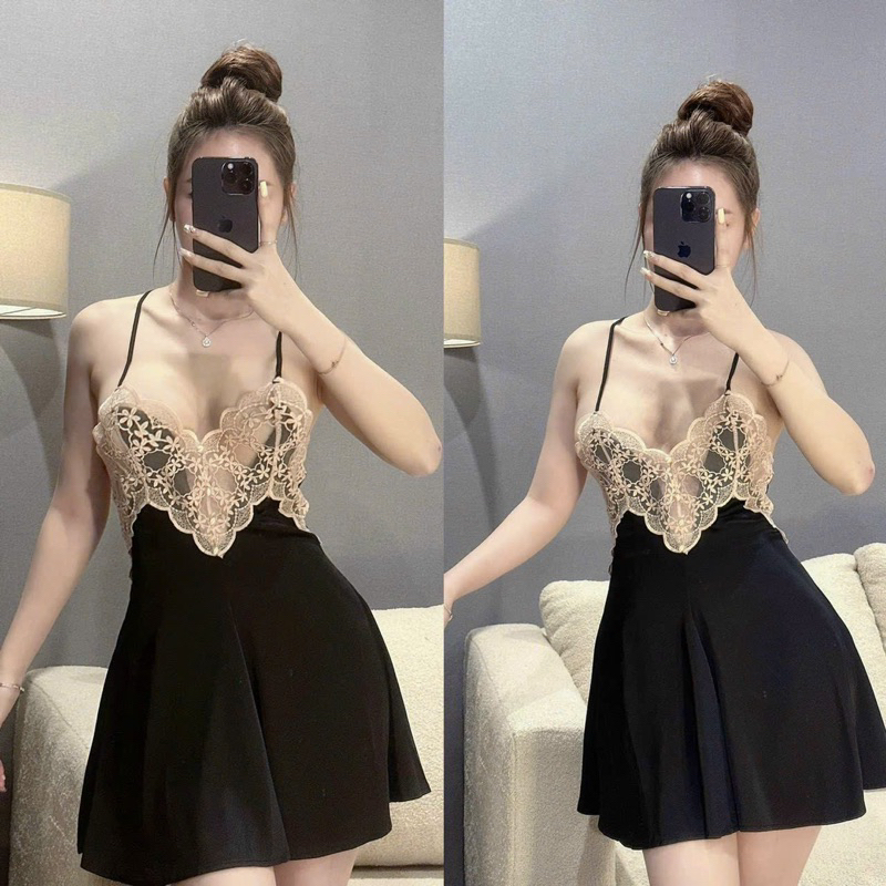 Săn sỉ Váy ngủ lụa 2s cao cấp