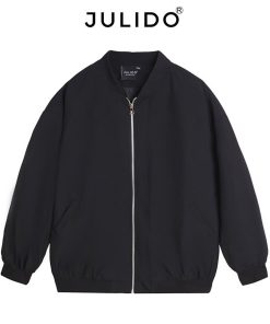 Áo Khoác Gió Bomber Dù Hai Lớp Chống Nước Cản Gió Chống Tia Uv Menwear Jacket JULIDO