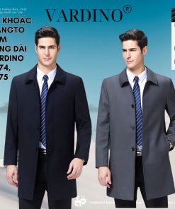 Áo khoác Mangto nam dáng dài VARDINO AK74