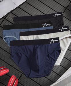 Combo 4 quần lót nam tam giác chất vải thun lạnh