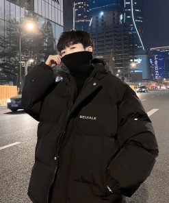 Áo phao nam nữ đều mặc được Beijiale Áo khoác nam hàn quốc ulzzang có mũ hàng cao cấp-thoitrangcenter