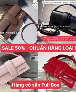 [SALE SỐC] Túi JAC HÀNG LOẠI 1 Quai Bản To Da Bóng Size 18cm-20cm Kèm hộp loại đẹp mẫu mới 2024-thoitrangcenter