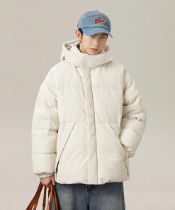 Áo Khoác Phao Nam Nữ Siêu Ấm Siêu Dày Phong Cách Retro BL5120-thoitrangcenter