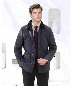 Áo khoác chần trám Basso homme hàng hiệu xuất dư sang Hàn AK354-thoitrangcenter