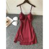 Đầm ngủ LALAVA  chất liệu lụa satin đủ size Có Mút Ngực LALAVAMD01-thoitrangcenter