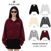 Áo khoác hoodie nữ croptop SIGNATURE/Coolme
