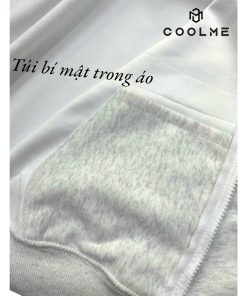 áo nỉ hoodie zip dáng ngắn form boxy rộng dày dặn mũ to thu đông-thoitrangcenter