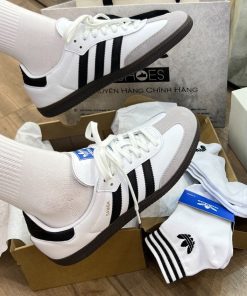 Giày Samba Classic White nam nữ