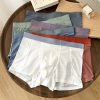 Combo 4 Quần Sịp Boxer Lụa Băng Lưới Cao Cấp Không Đường May Nanjiren Mềm Mại Thoáng Khí (Che tên sản phẩm)-thoitrangcenter
