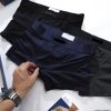 Quần Sịp Đùi Nam - Quần Lót Nam BOXER Thun Lạnh Ép Logo Nổi Thông Hơi Co Dãn 4 Chiều Dành Cho Nam-thoitrangcenter
